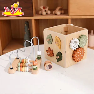 Neues Design Macaron niedliches hölzernes Spielküchenspielzeug für Kinder W10C582